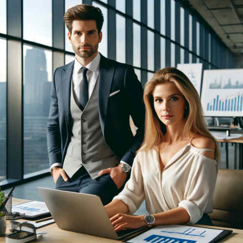 Yield Managerin bei der Analyse von Daten